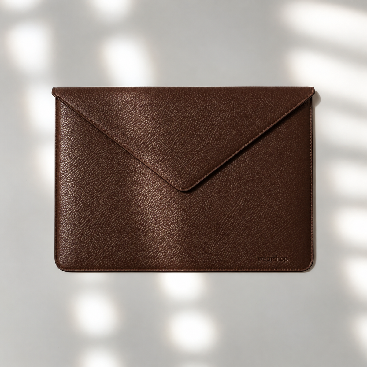 Laptop / Document Sleeve in Brown