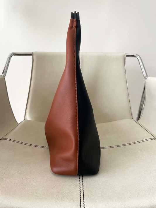 Riviera Hobo en cognac/noir