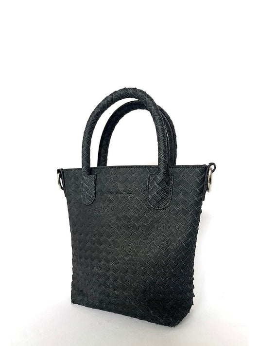 Sac à bandoulière Mini Duca en cuir embossé