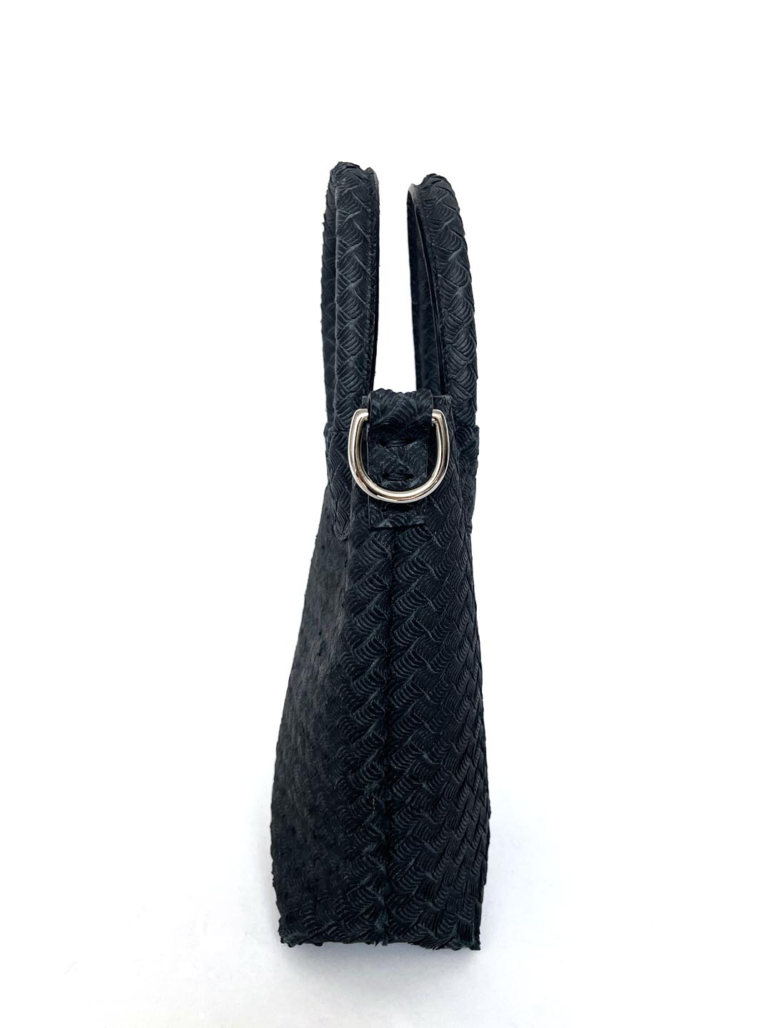Sac à bandoulière Mini Duca en cuir embossé