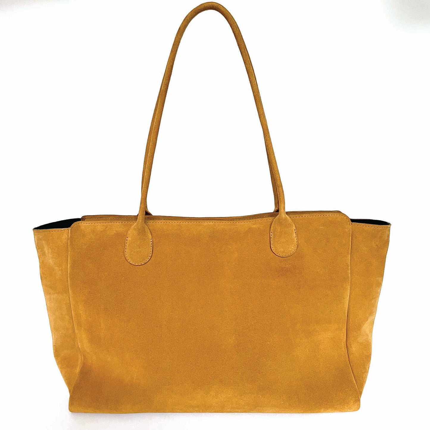 L'Editrice Bag in Honey Suede