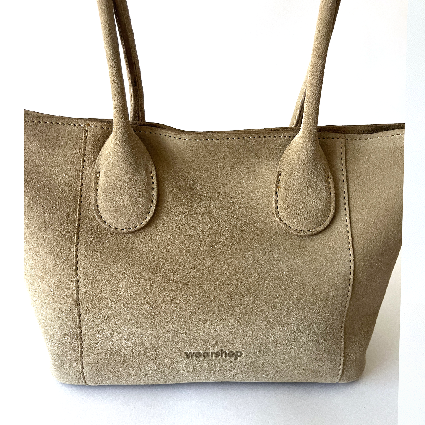 Sac Sophie en suède crème