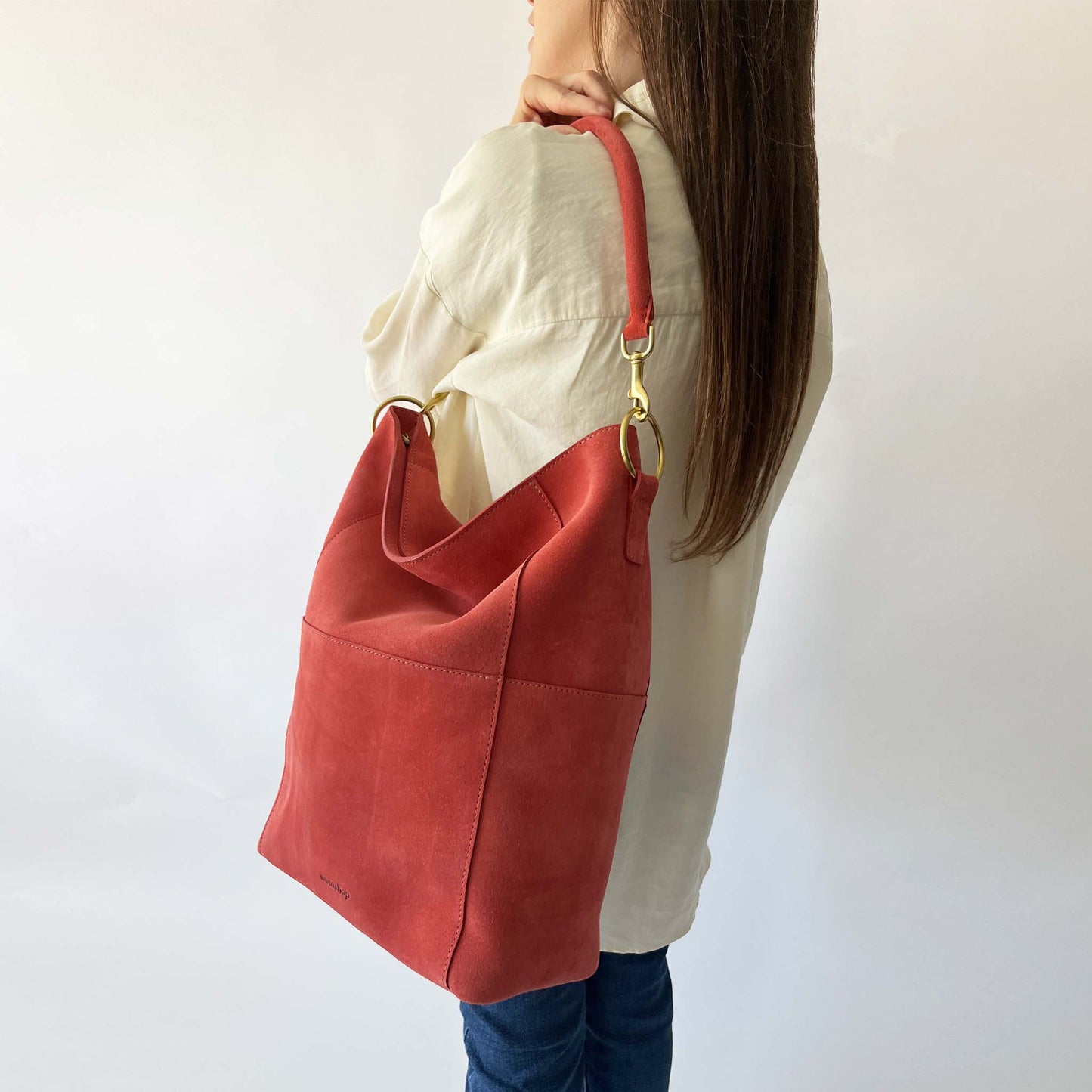 Meletti suède corail