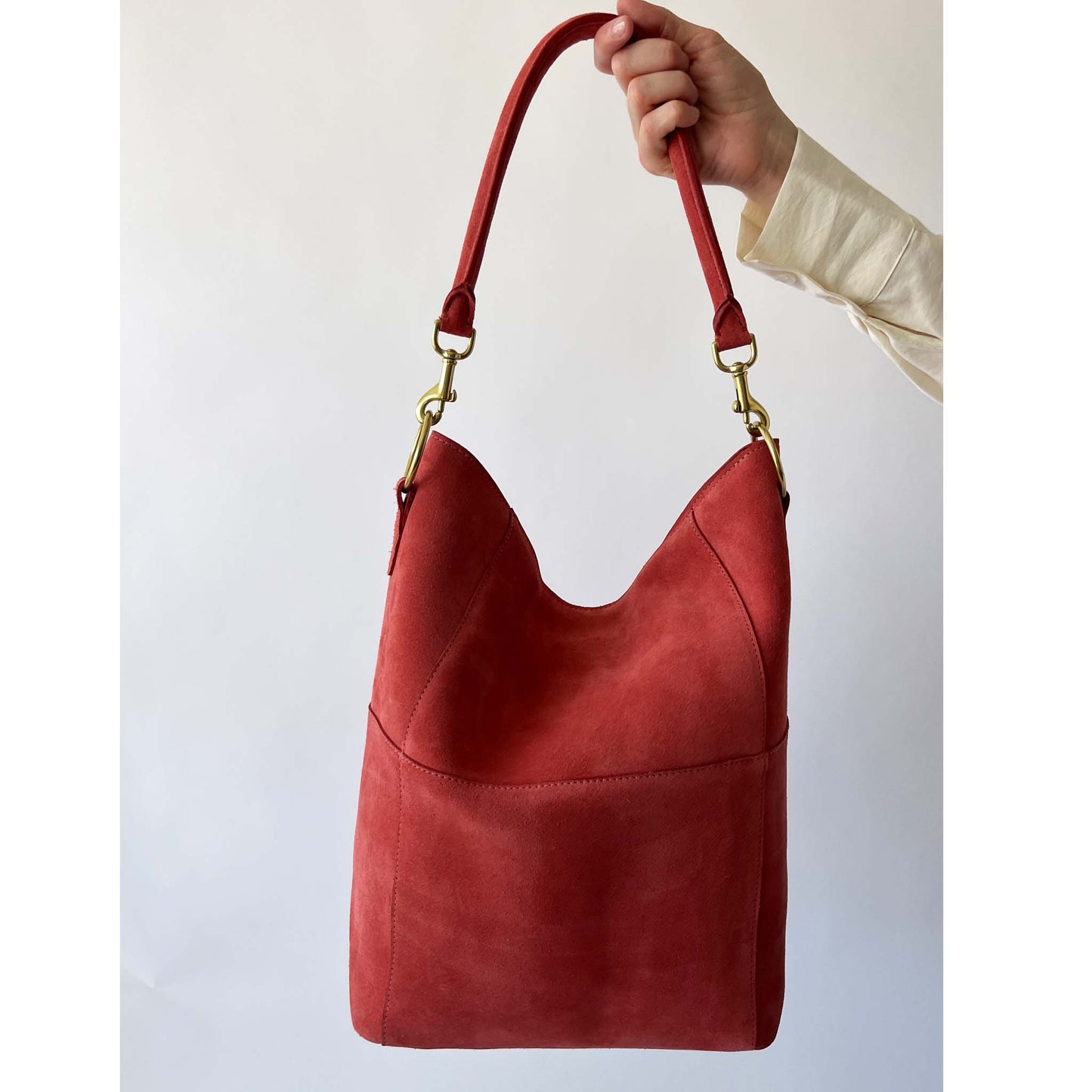 Meletti suède corail