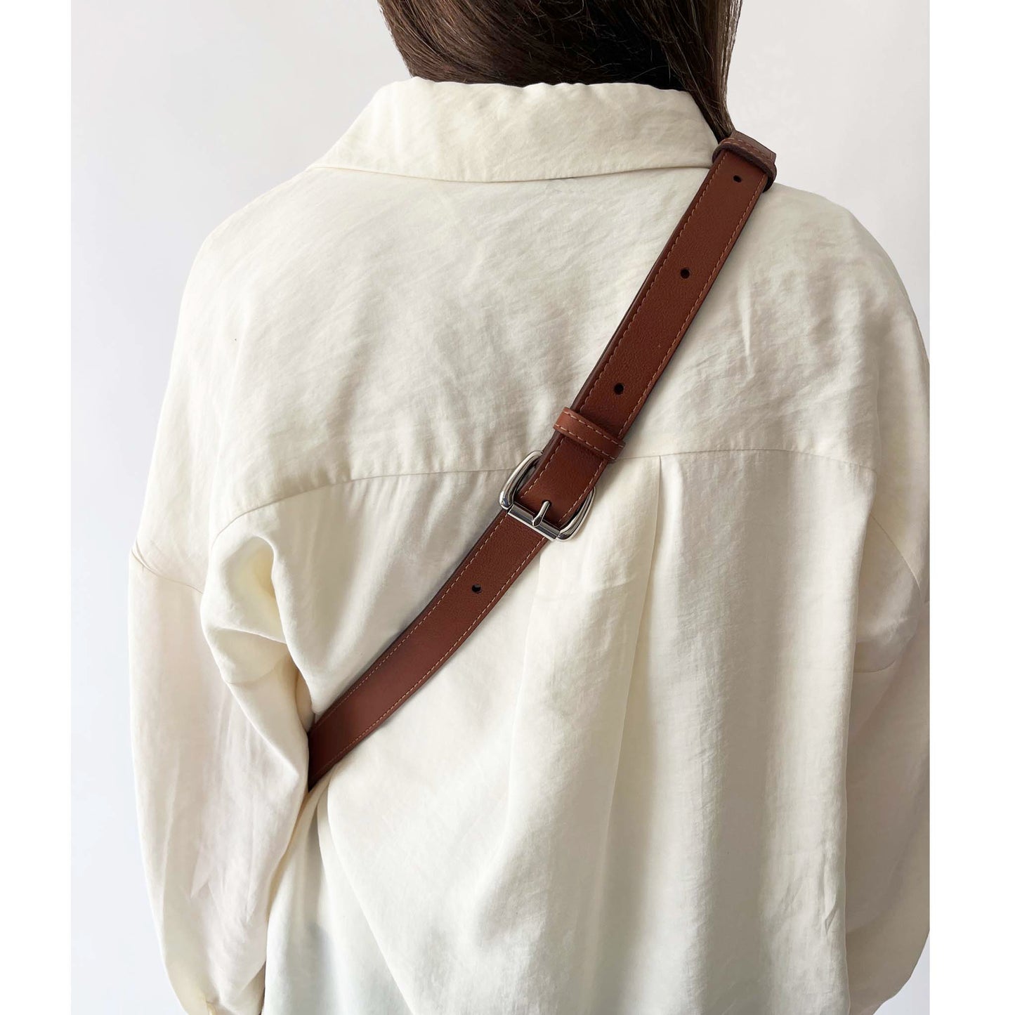 Sac Banane Orti cognac