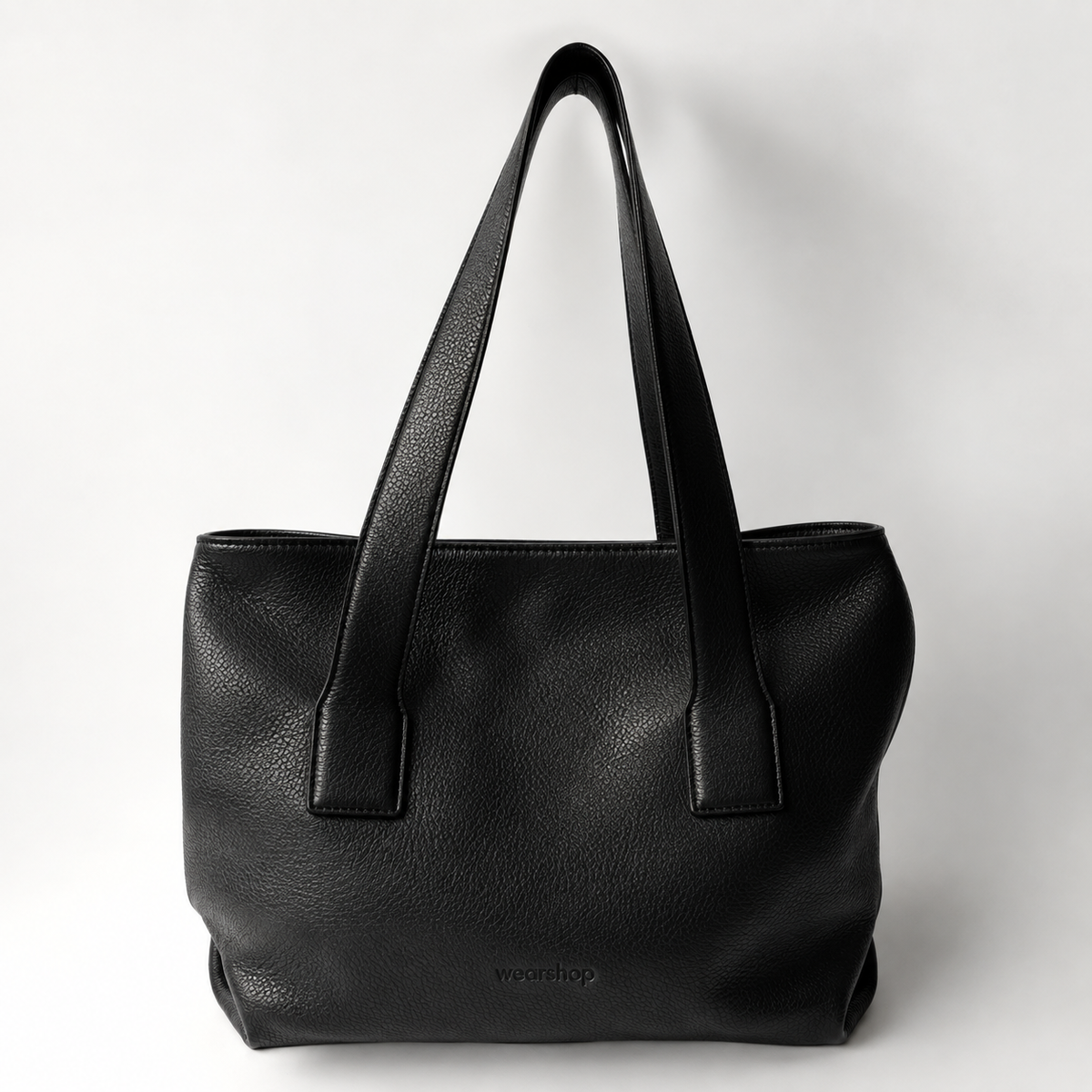 Leila Soft Tote Black