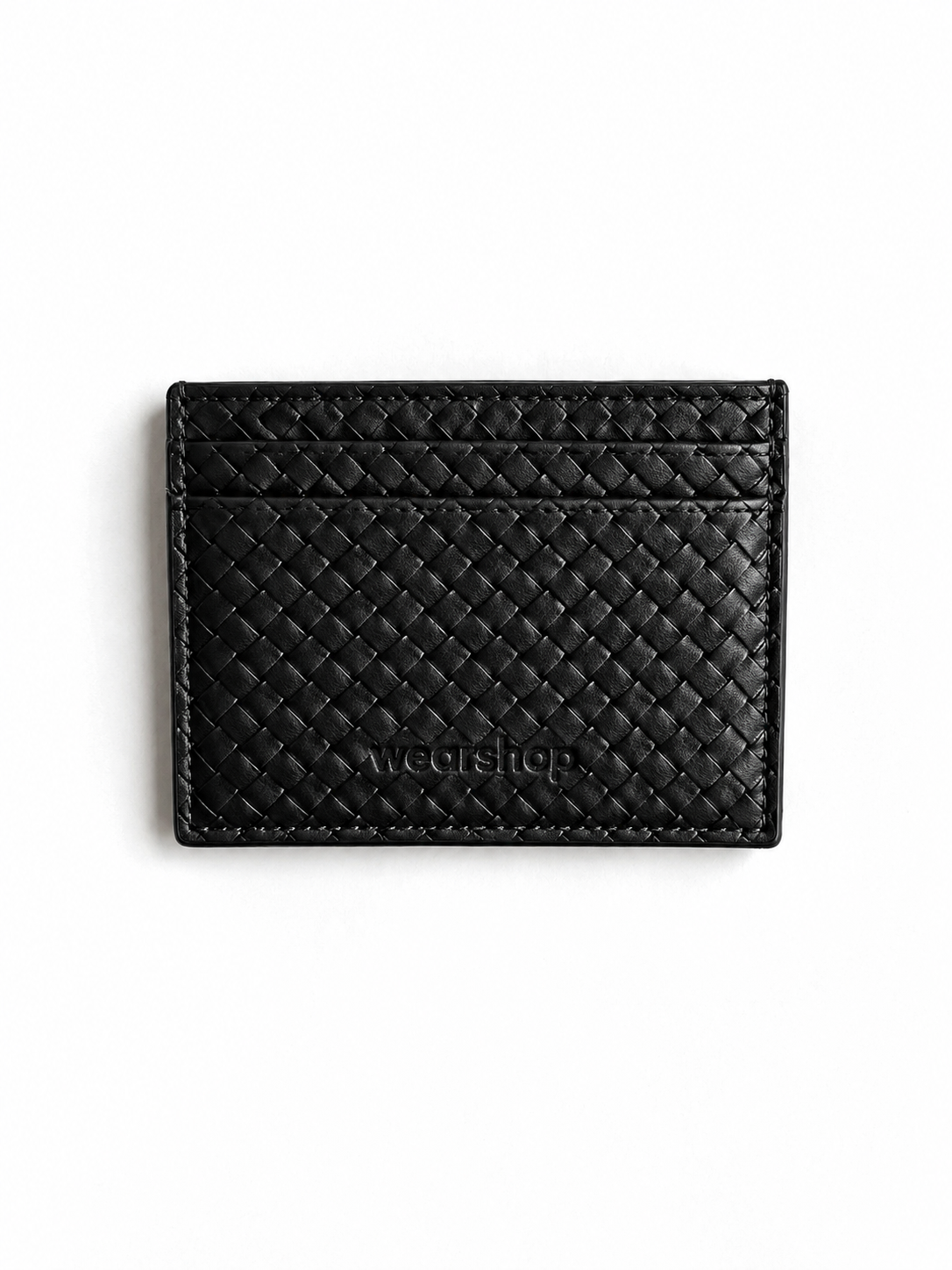 Porte-cartes en havana croco embossé