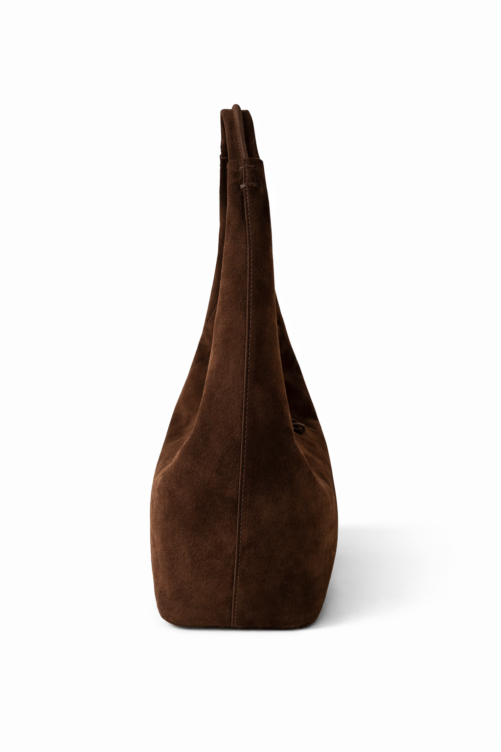Sac hobo Riviera en suède marron