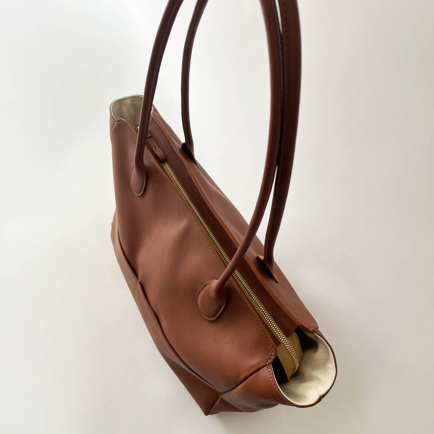 L'Editrice Bag in Cognac