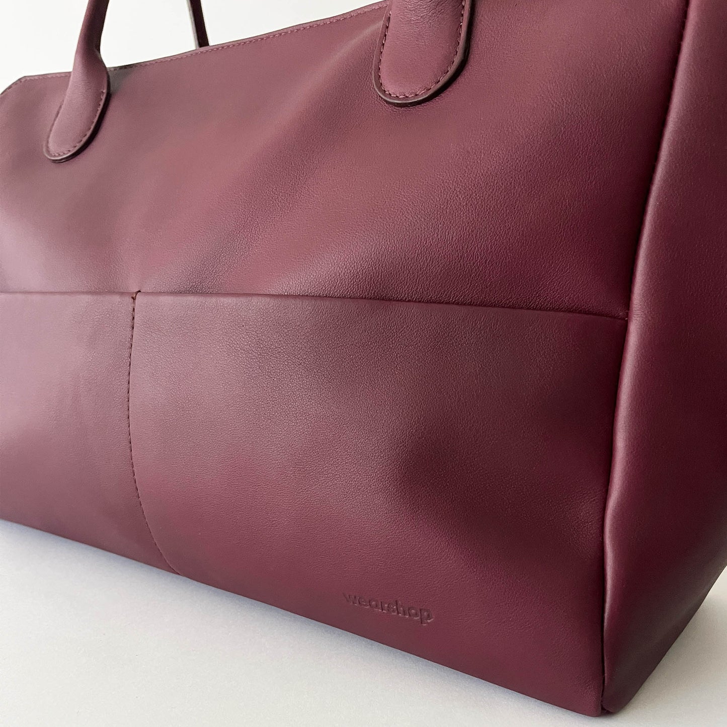 L'Editrice Bag in Plum