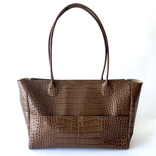 Sac L'Editrice en Taupe