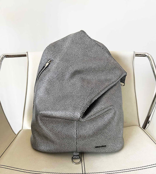 Le sac à dos Mercato en argent