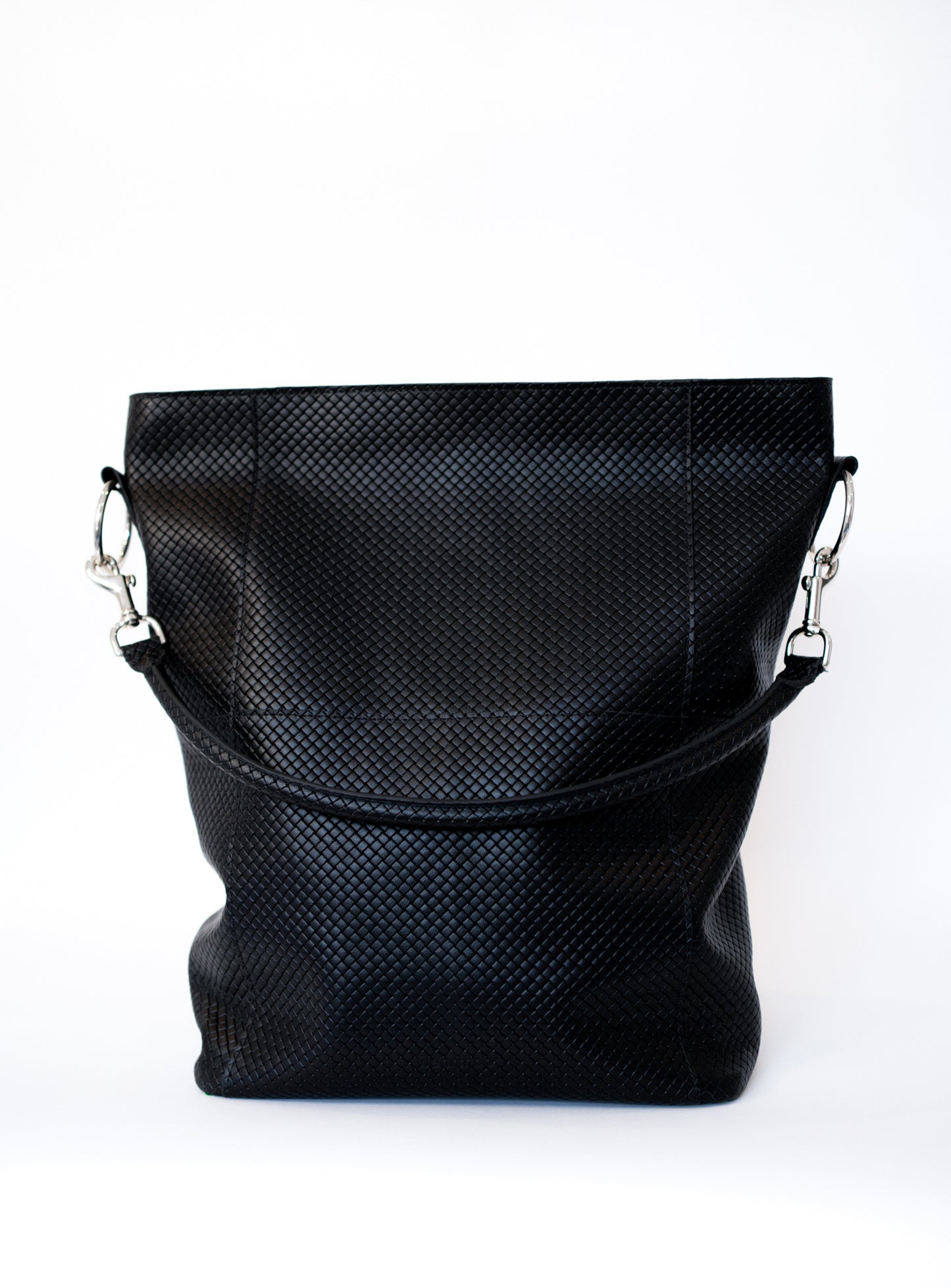 Meletti sac tressé noir