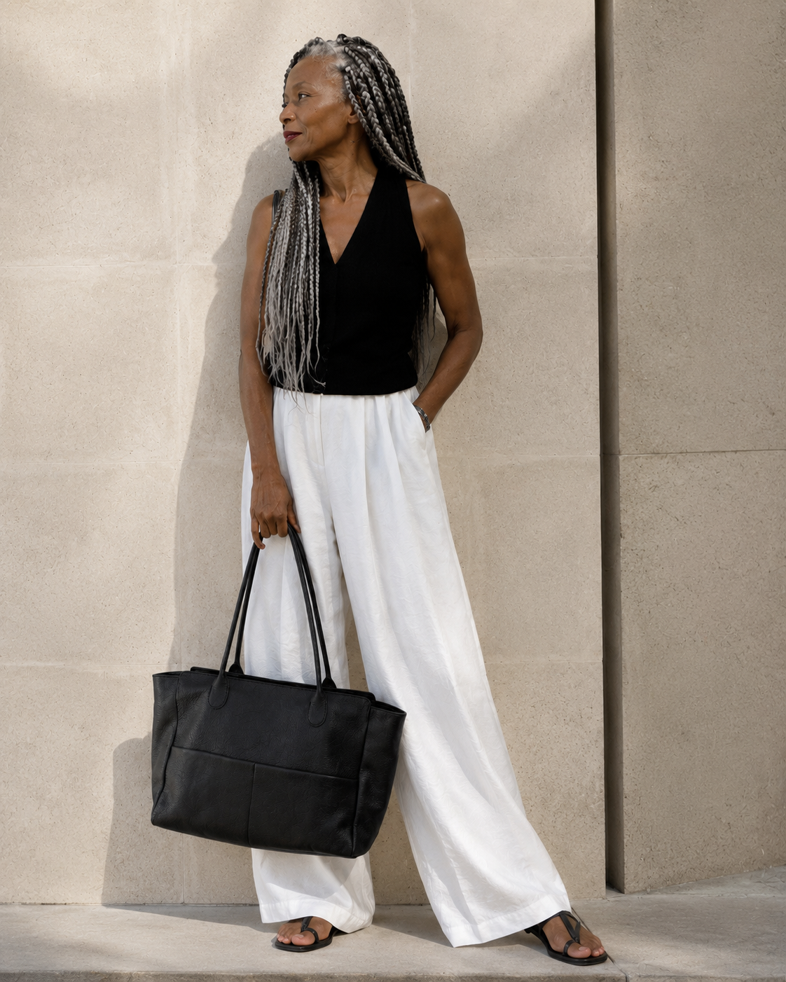 Sac L'Editrice en noir