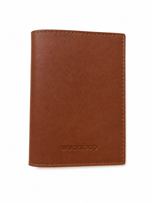 Passport Case in Cognac