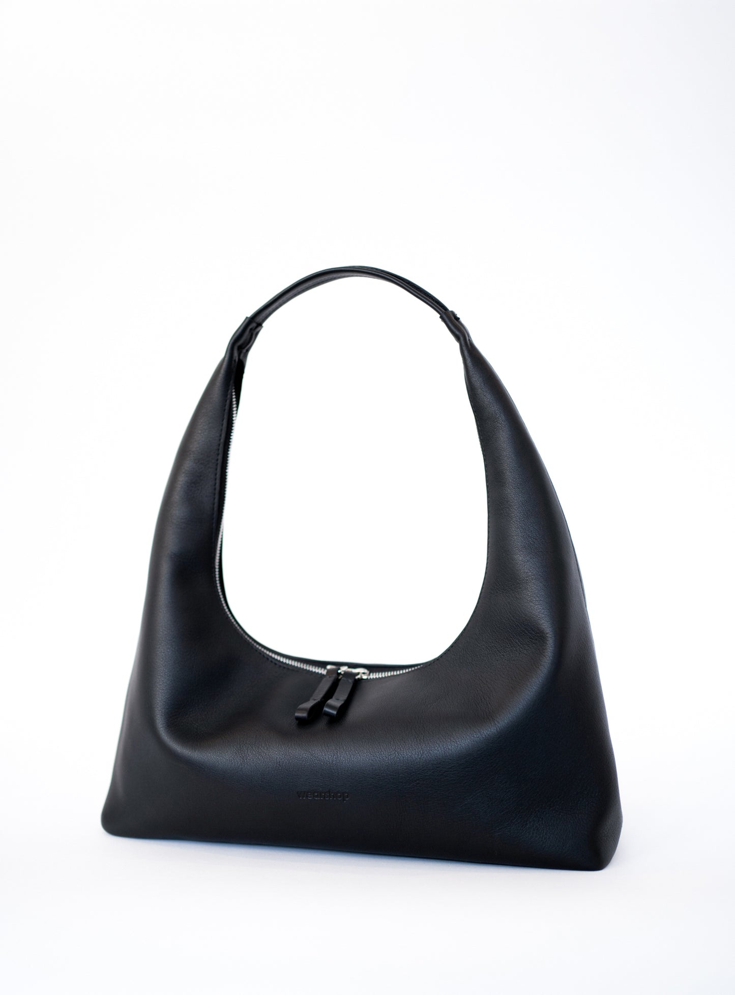 Riviera Shoulder Hobo in Black
