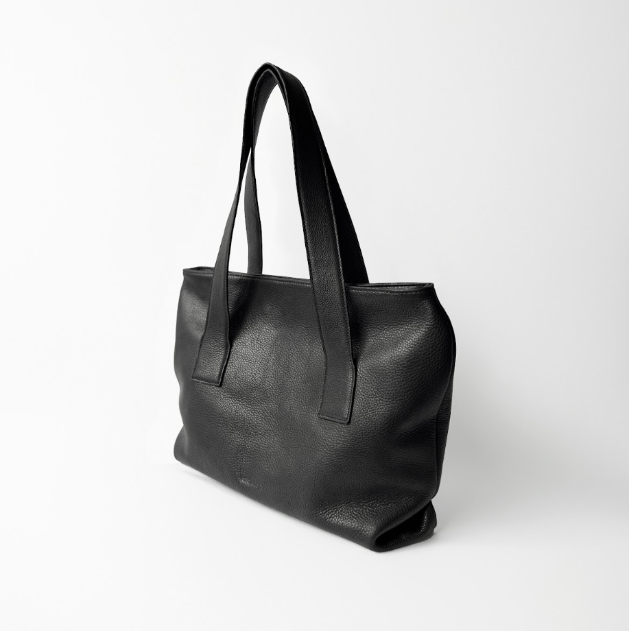 Leila Soft Tote Black