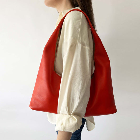 Riviera Hobo en orange vif