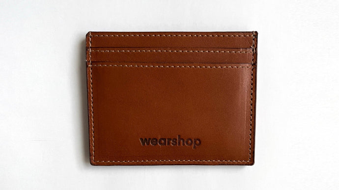 Cardholder in Tan
