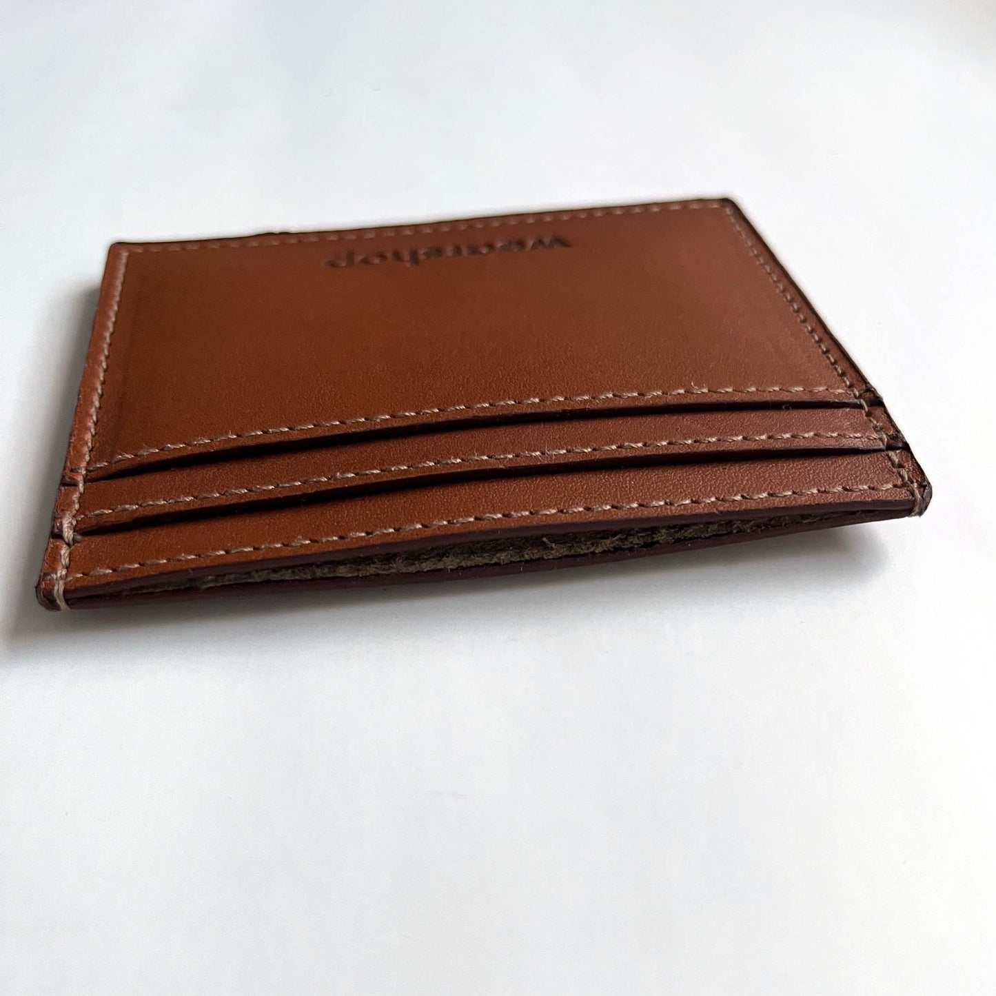 Cardholder in Tan