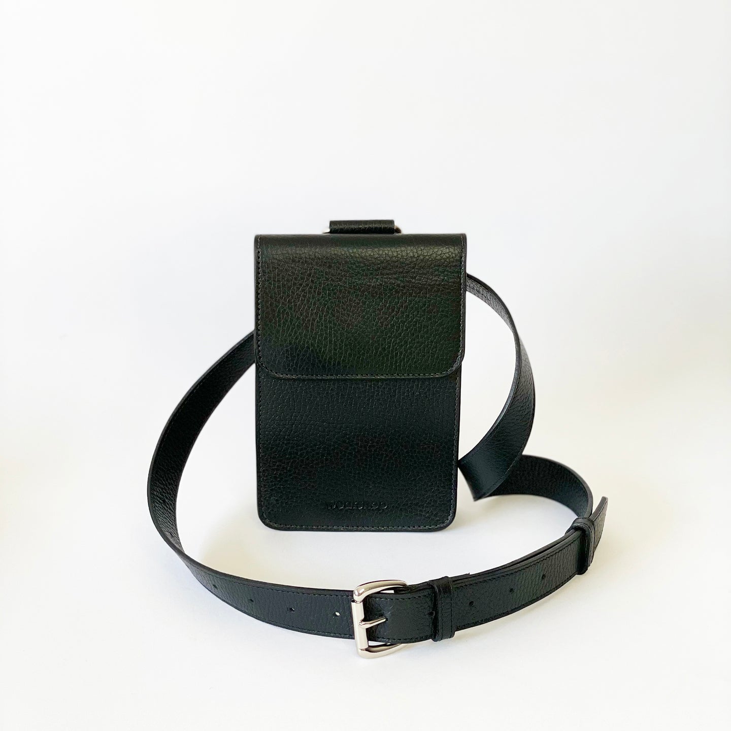 The Pitti Belt Bag in Pebble Black